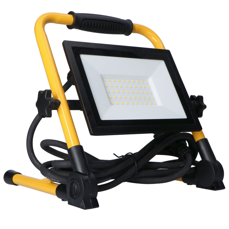 LED's Work Werklamp 4250 - 3 meter snoer - Olie- en zuurbestendige kabel - IP65 waterdicht - 50W Bouwlampen led.gl