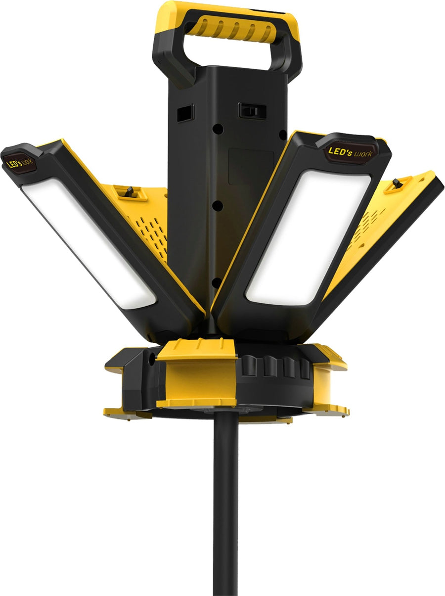 LED's Work NovaLight Bouwlamp 14000 - 4 lichtpunten - Dimbaar - IP54 waterdicht en stofdicht Bouwlampen led.gl