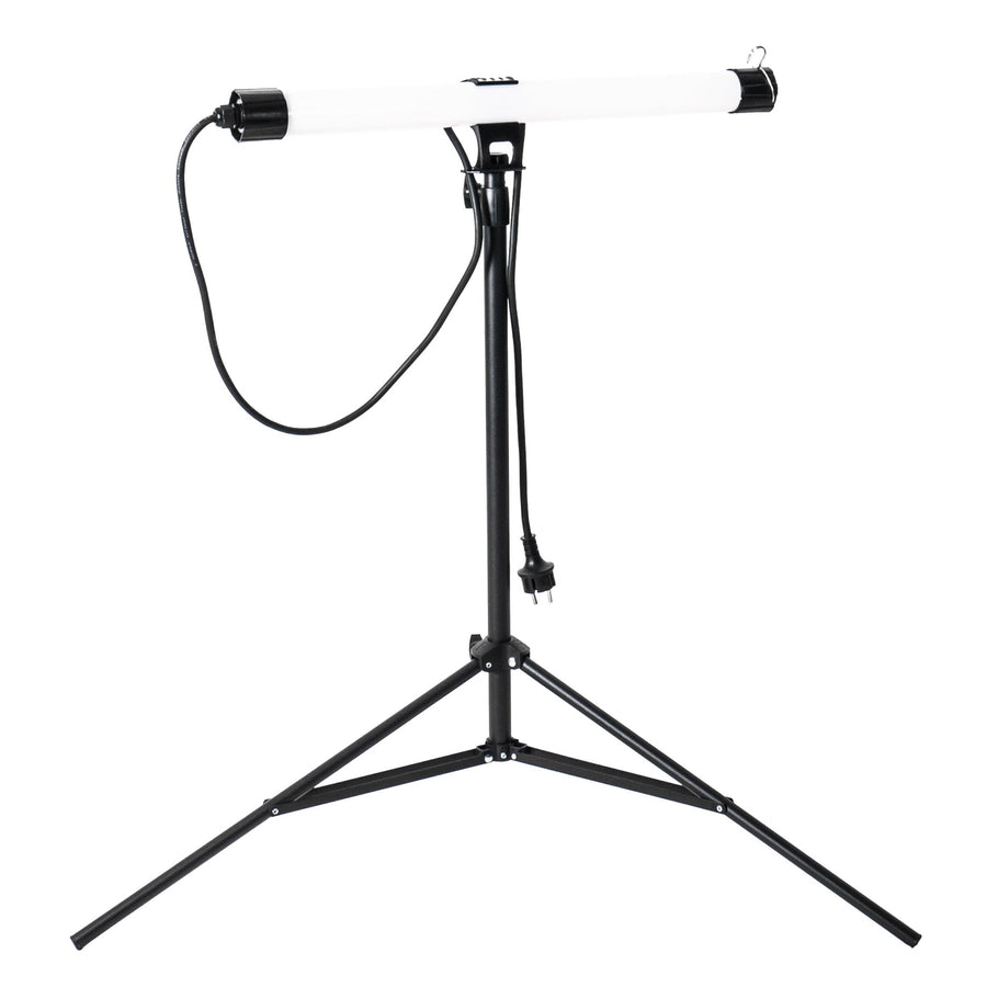 LED's Work Bouwlamp op Statief 1500 - In hoogte verstelbaar tot 120 cm en draaibaar - Lichtgewicht - 20W Bouwlampen led.gl