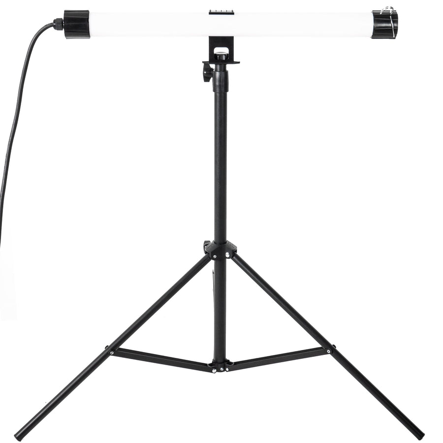 LED's Work Bouwlamp op Statief 1500 - In hoogte verstelbaar tot 120 cm en draaibaar - Lichtgewicht - 20W Bouwlampen led.gl