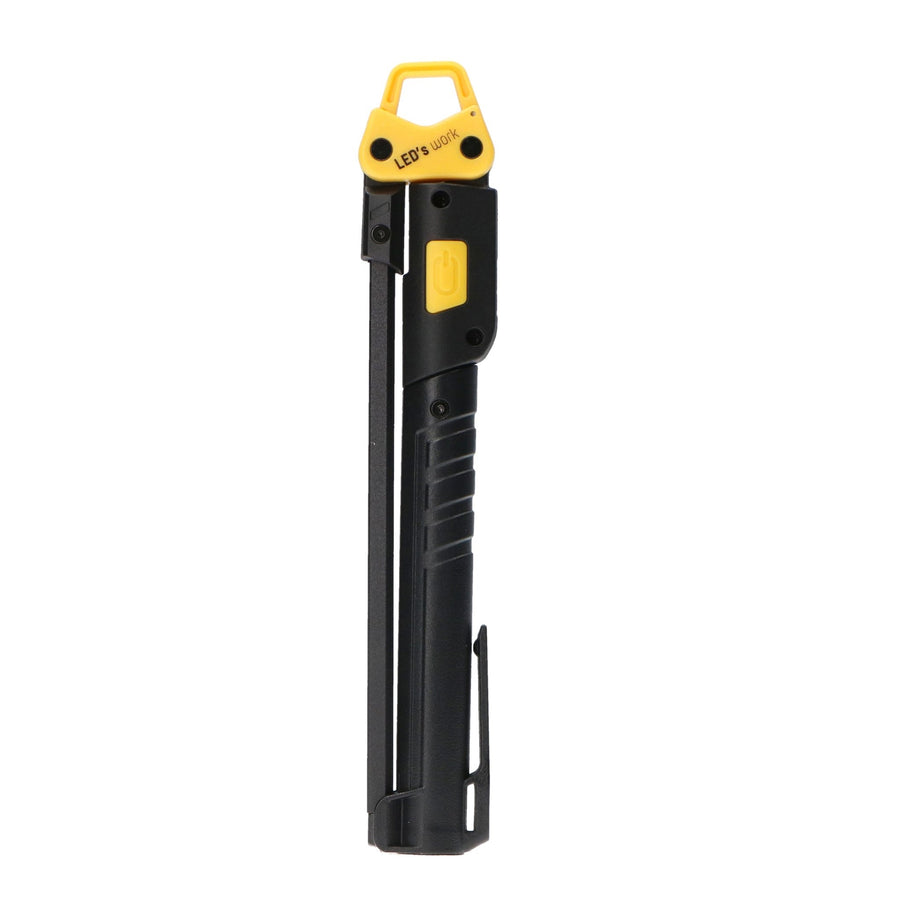 LED's Work Oplaadbare Looplamp 500 - Inspectielamp - Inklapbaar & Draadloos - Met magneet en haak Bouwlampen led.gl