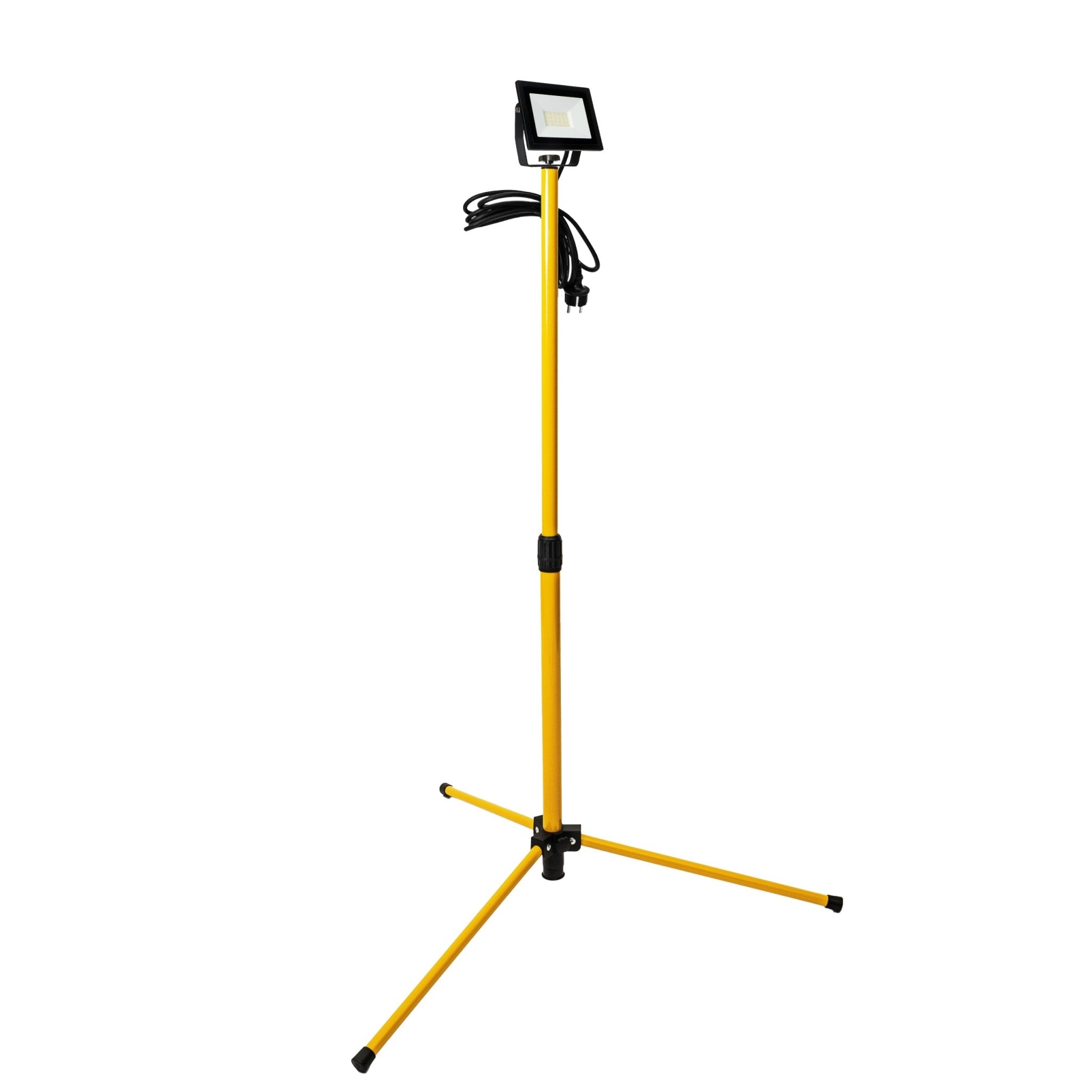LED's Work 1 x 20W ProWork Tripod LED Bouwlamp op statief - In hoogte verstelbaar - 2125 lm Bouwlampen led.gl