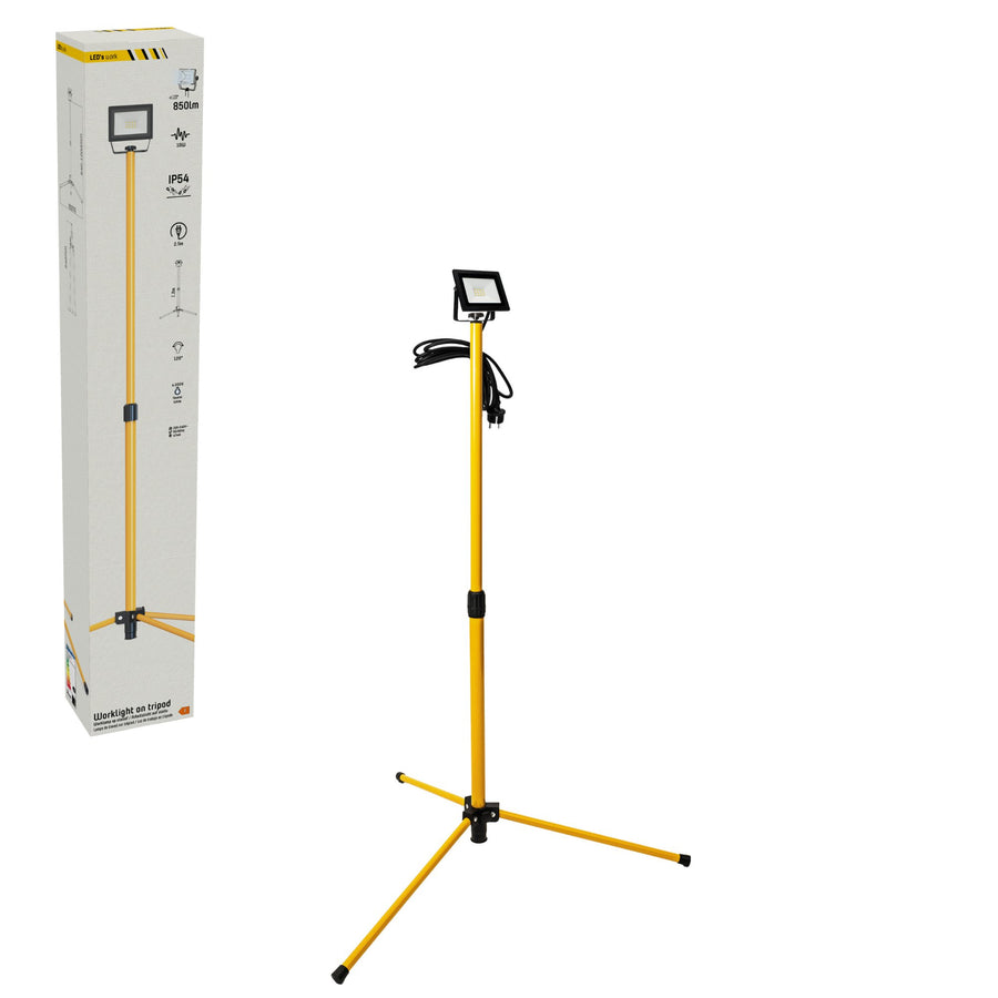 ProWork Tripod LED werklamp op statief - In hoogte verstelbaar - 1060 lm Lichtbronnen led.gl