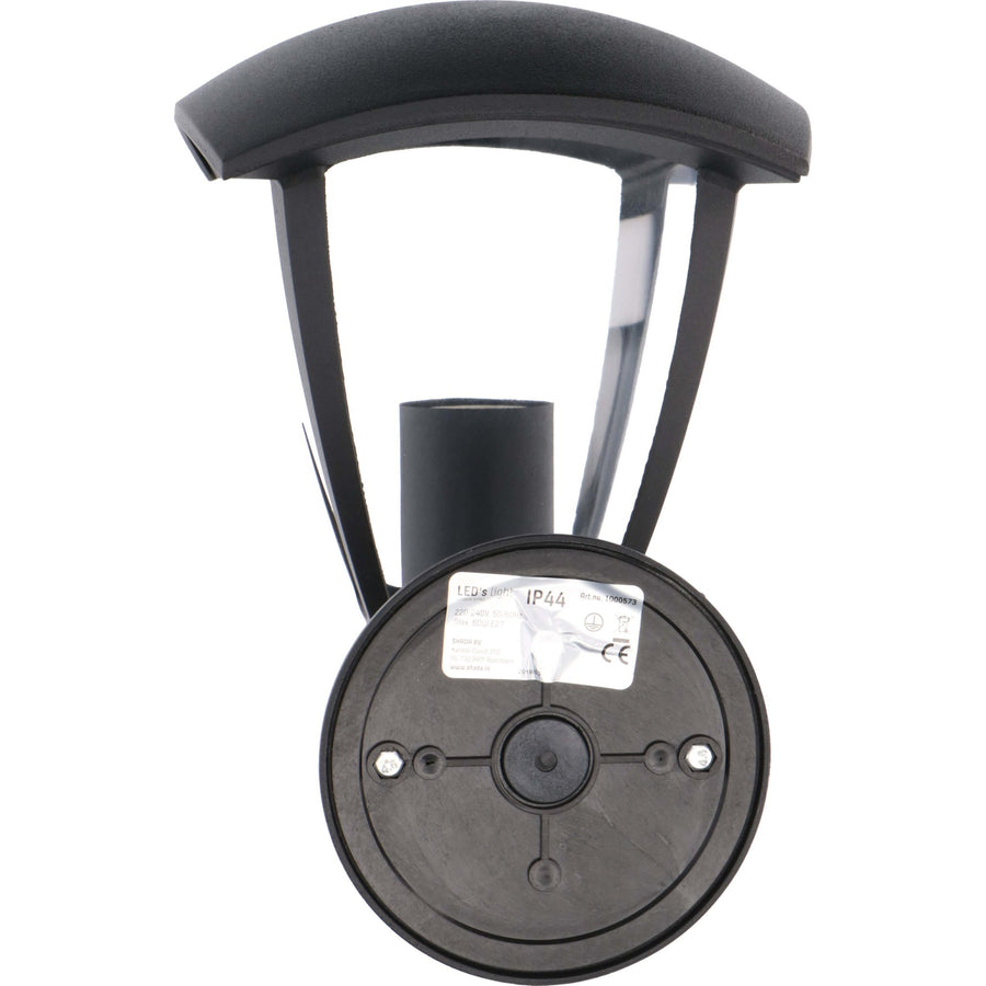 3 pack Retro LED Wandlamp met E27 fitting - Jesi - IP44 - Zwart Wandlampen led.gl