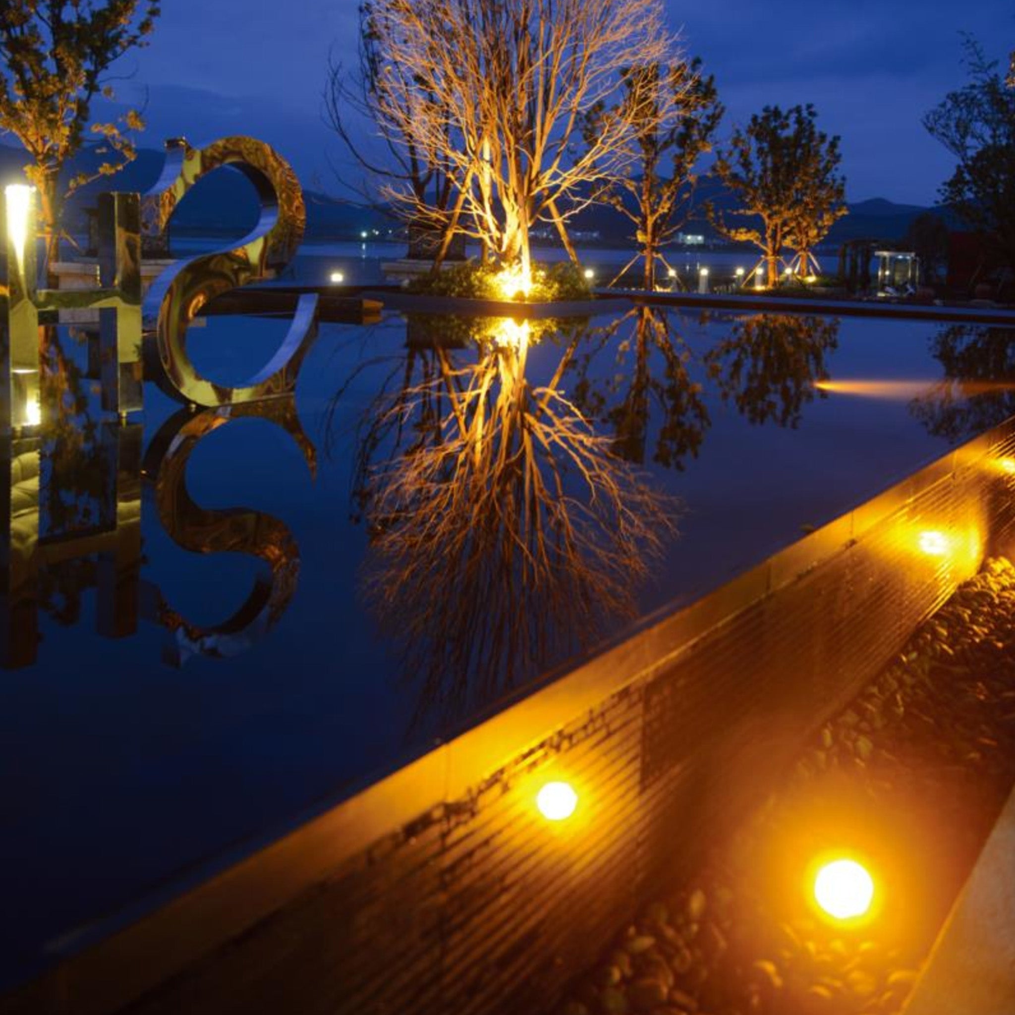 LED's Light RVS LED Grondspot inbouw rond - Voor oprit en tuin - IP67 waterdicht - Zilver Grondspotjes led.gl
