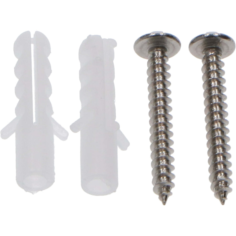 3 pack LED's Light RVS LED Muurlamp Buiten - Spot met 2 x GU10 fitting - Model Catania - IP44 - Zilver Spotjes led.gl