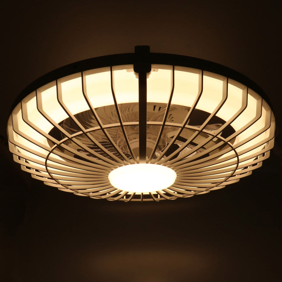LED's Light Plafondlamp met LED verlichting en ventilator - Dimbaar en instelbare kleurtemperatuur – Incl. afstandsbediening Plafondventilatoren led.gl