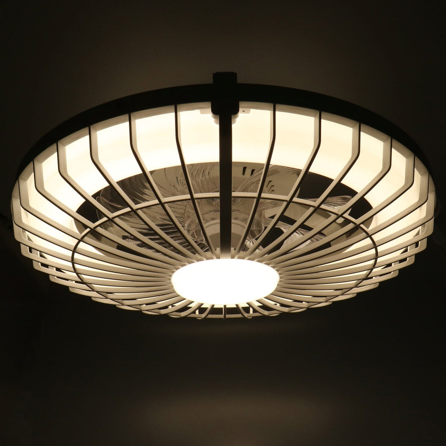 LED's Light Plafondlamp met LED verlichting en ventilator - Dimbaar en instelbare kleurtemperatuur – Incl. afstandsbediening Plafondventilatoren led.gl