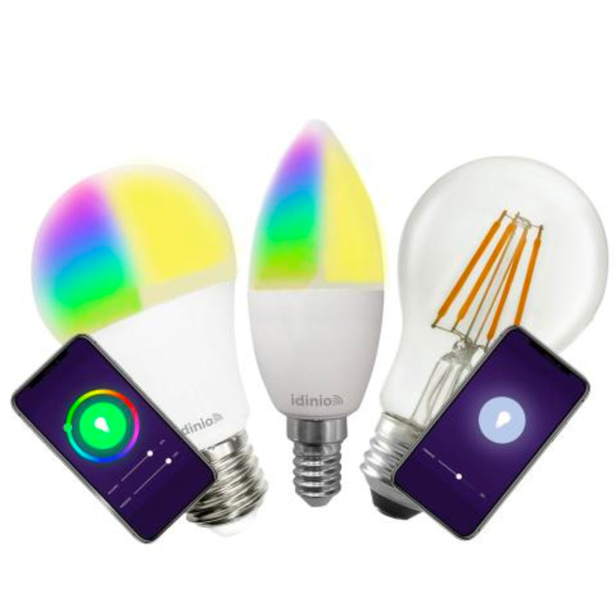 Smart LED Lamp E27 helder - Dimbaar warm wit licht - Bedienbaar met App Slimme lampen led.gl