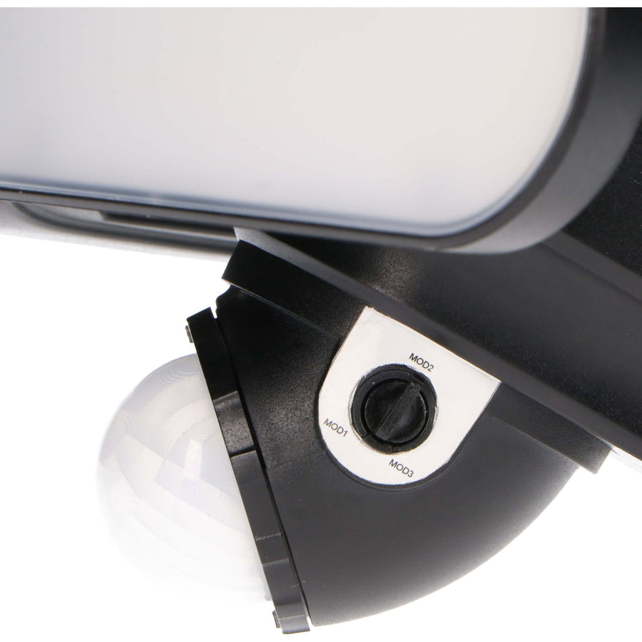 LED's Light Solar LED Buitenlamp met Bewegingssensor - 2 lichts - Automatisch aan/uit - Afneembaar paneel - Zwart Buitenlampen led.gl