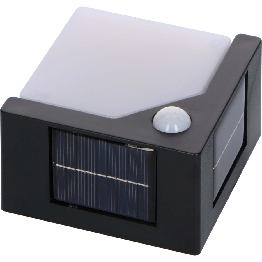LED's Light Solar LED Buitenlamp met Bewegingssensor - Draadloos op zonne-energie - Zwart - IP44 Buitenlampen led.gl
