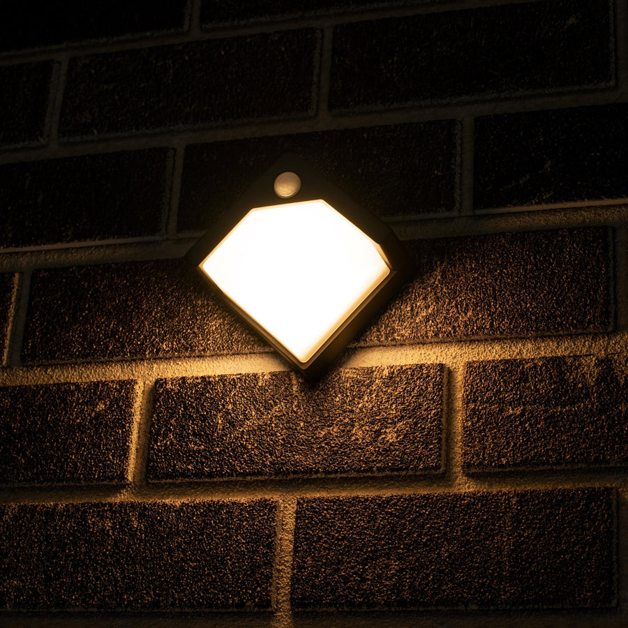 LED's Light Solar LED Buitenlamp met Bewegingssensor - Draadloos op zonne-energie - Zwart - IP44 Buitenlampen led.gl