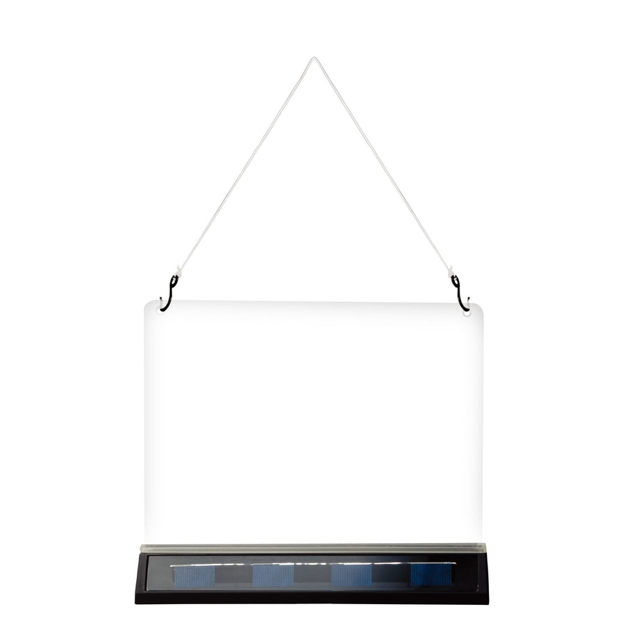 LED's Light Solar LED Display Schrijfbord Buiten - Draadloos op zonne-energie - Incl. Stift Schrijfborden led.gl