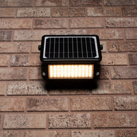 LED's Light Solar LED Schijnwerper met Bewegingssensor - 3 standen - Draadloos - 1080 Lumen - Zwart Buitenlampen led.gl