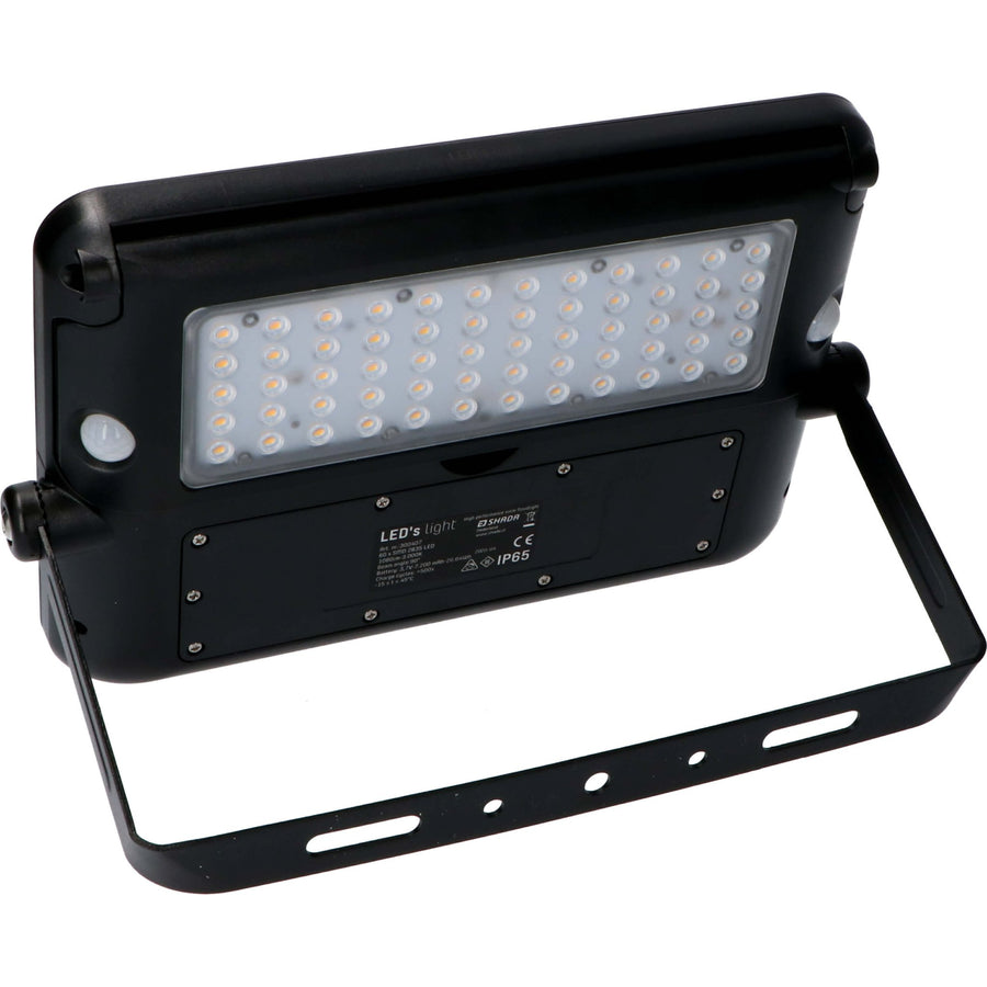 LED's Light Solar LED Schijnwerper met Bewegingssensor - 3 standen - Draadloos - 1080 Lumen - Zwart Buitenlampen led.gl