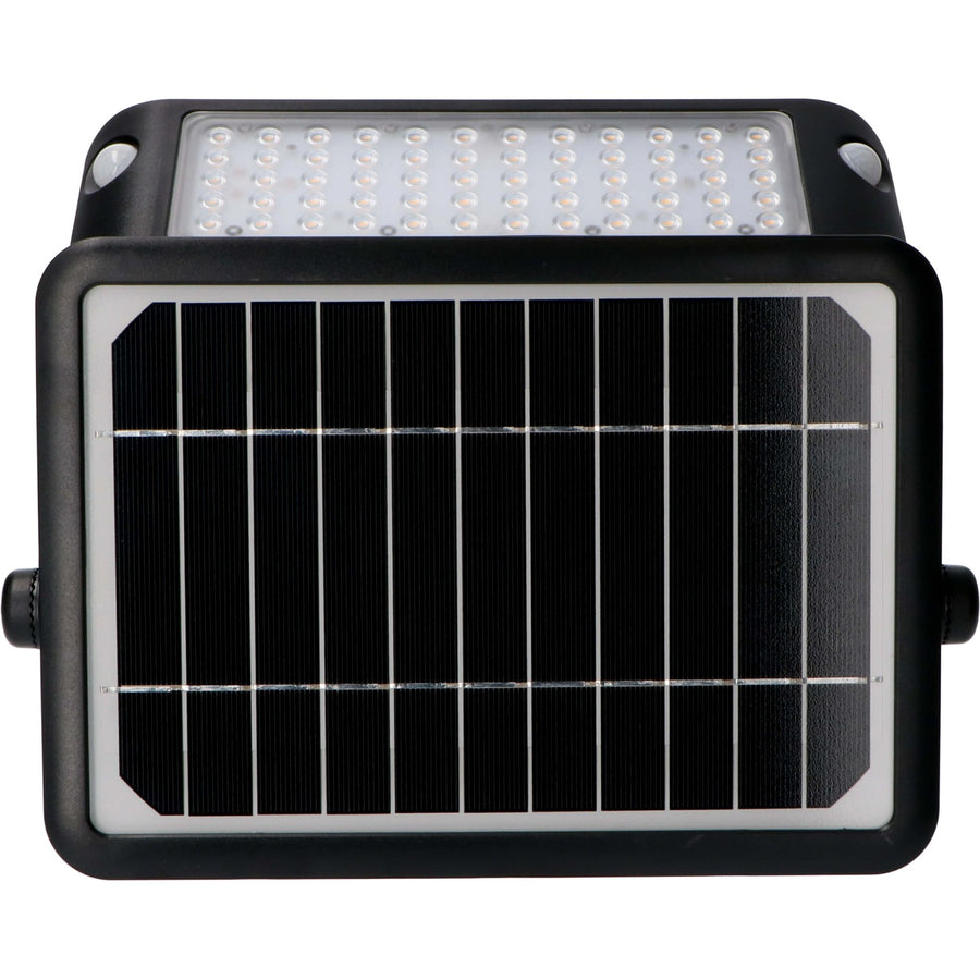 LED's Light Solar LED Schijnwerper met Bewegingssensor - 3 standen - Draadloos - 1080 Lumen - Zwart Buitenlampen led.gl