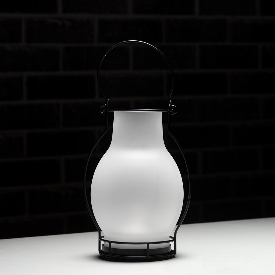 Solar Olielamp op zonne-energie met sensor - Automatisch aan/uit - Draadloos - 28 cm Buitenlampen led.gl