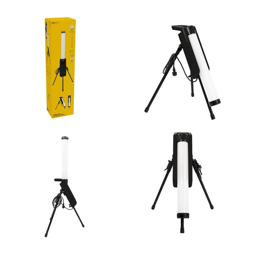 LED's Work Toren Bouwlamp 10000 - 360° gelijkmatige lichtverspreiding - IP54 waterdicht - 70W Bouwlampen led.gl
