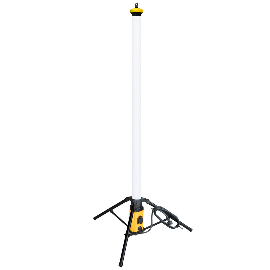 LED's Work Tripod Bouwlamp 12000 - 360 graden rondom licht - Extra stopcontact aansluiting - IP54 waterdicht - 100W Bouwlampen led.gl