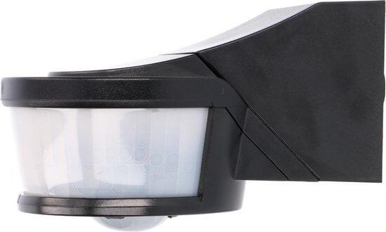 LED's Light Pro Bewegingssensor met Hoekbeugel Universeel - 12 meter bereik - Zwart Sensoren led.gl
