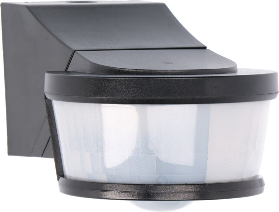 LED's Light Pro Bewegingssensor met Hoekbeugel Universeel - 12 meter bereik - Zwart Sensoren led.gl