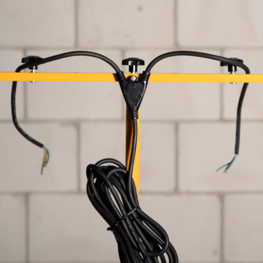 Universele buitenkabel 3-aderig met 2 uiteinden - 5 meter lang - EU plug - IP44 spatwaterdicht - H07RN-F 3G1.0 mm² Snoeren led.gl