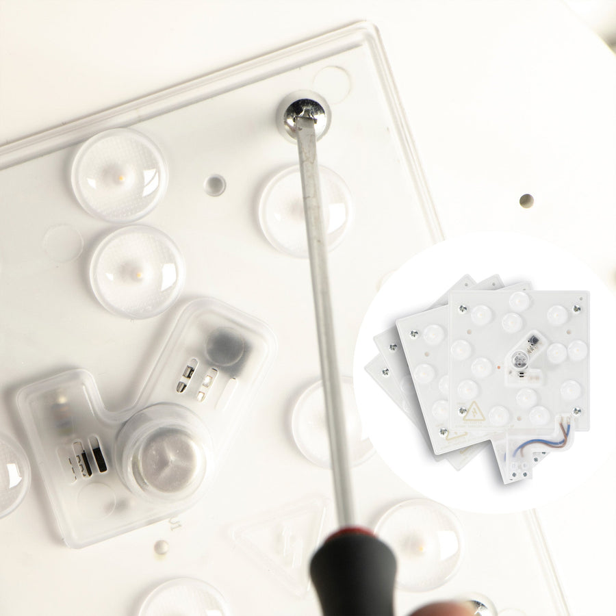 LED's Light Universele Plafondlamp 1160 - Ø 27 cm - Warm wit (3000K) - Spatwaterdicht IP44 Plafondlampen led.gl